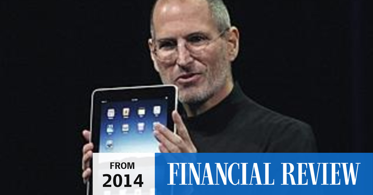 Steve Jobs’s tablet vision takes a bite out of Apple